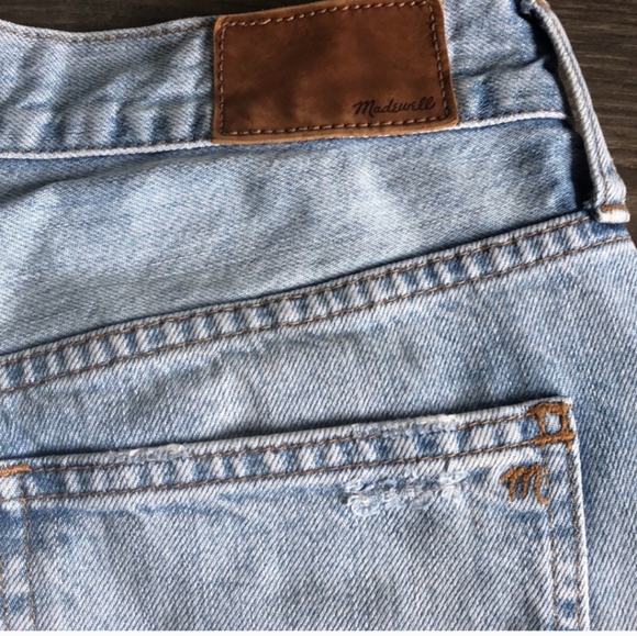 Madewell The Perfect Summer Jean Straight Leg 27 Light Medium Wash - Picture 15 of 15